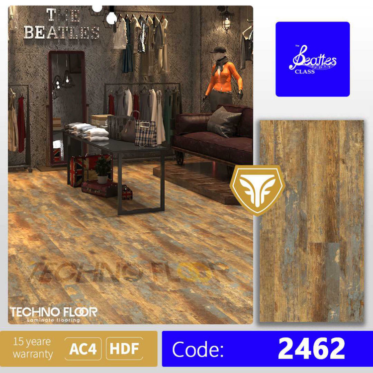 لمینت تکنو فلور مدل بیتلس کد 2462